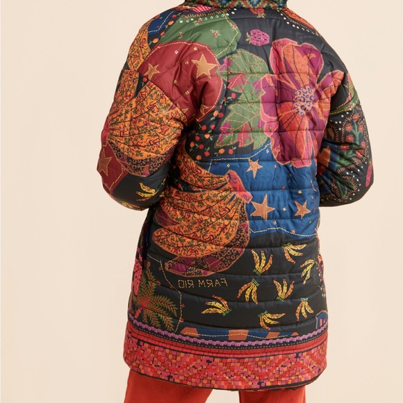 Crazy Mix Farm Rio Puffer Coat - Picture 8 of 10